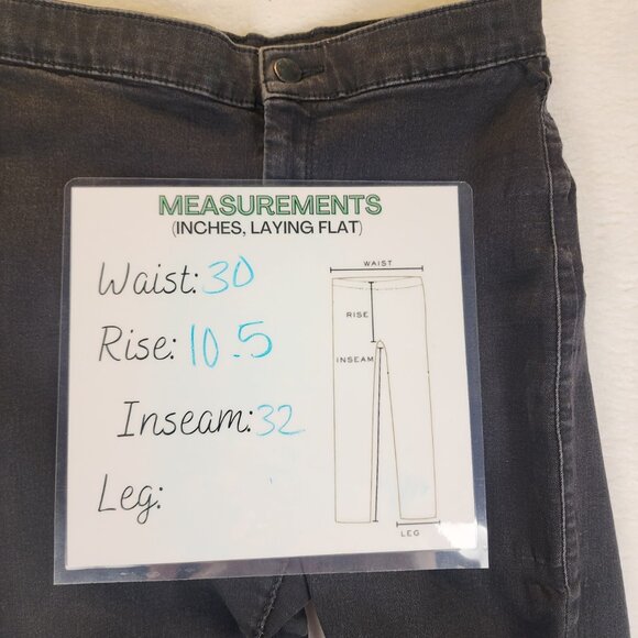 Topshop MOTO Jeans Jeggings Womens 30x32 Black - Picture 7 of 7